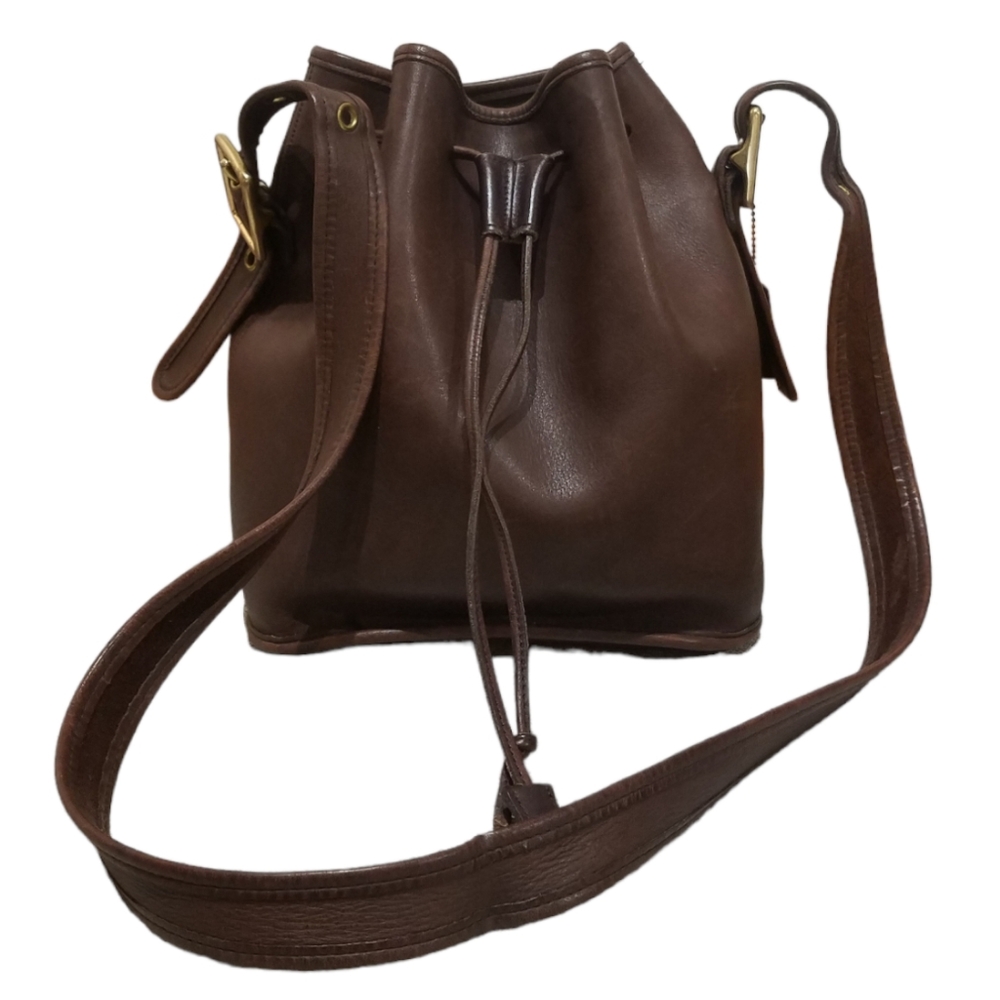 Coach Brown Leather Crossbody Bag